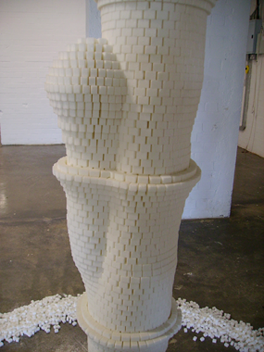 Sugarcube sculpture